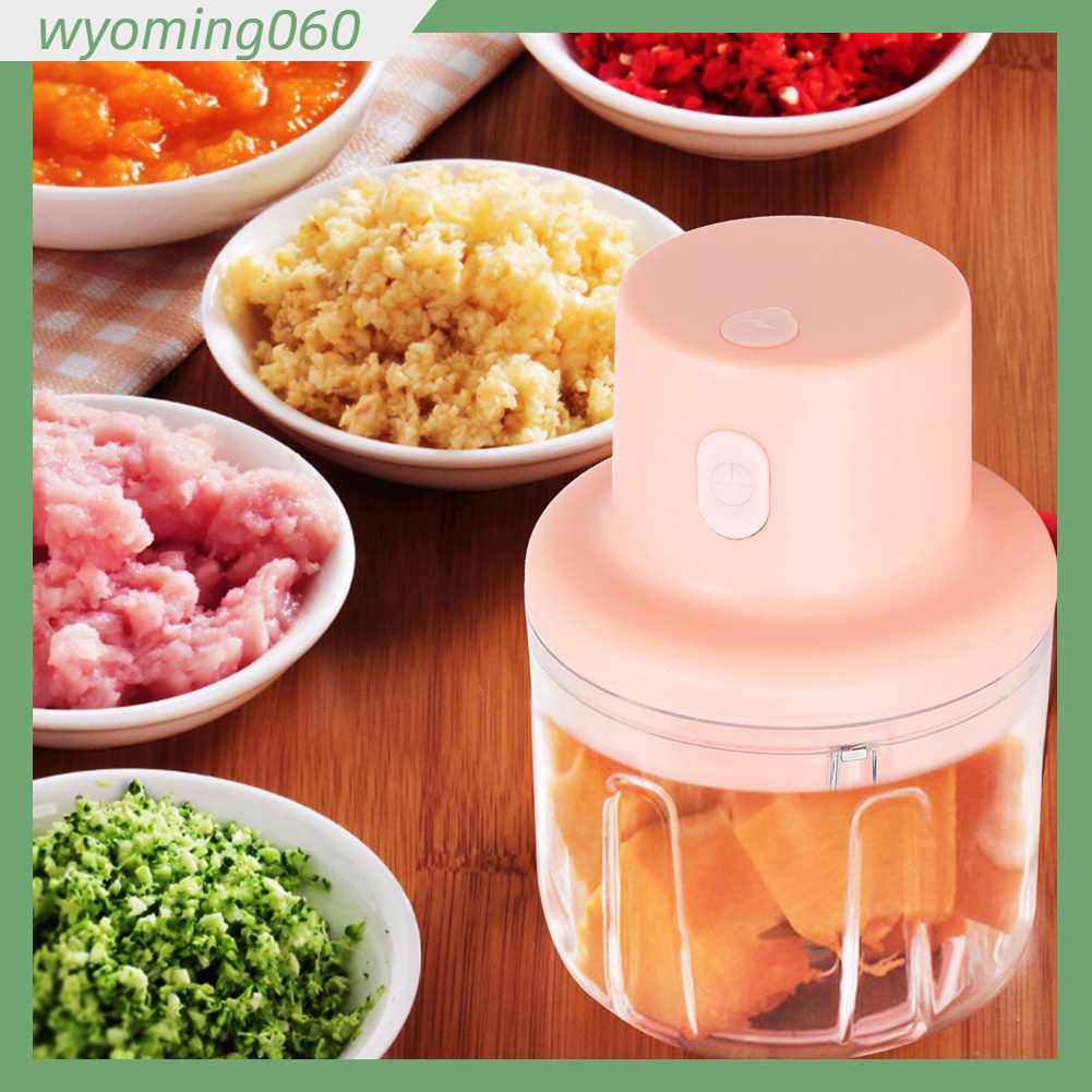 [Hàng Cao Cấp Loại 1] Máy Xay Tỏi Ớt Cầm Tay 250ml Siêu Tiện Lợi 【Wyoming060】