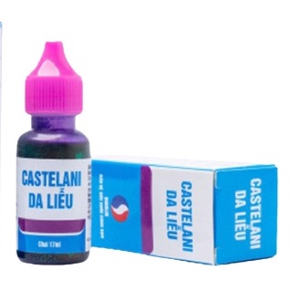 CASTELANI DA LIỄU BỎNG DẠ, LỞ LOÉT, VIÊM DA MỦ, CHỐC ĐẦU, SÁT KHUẨN