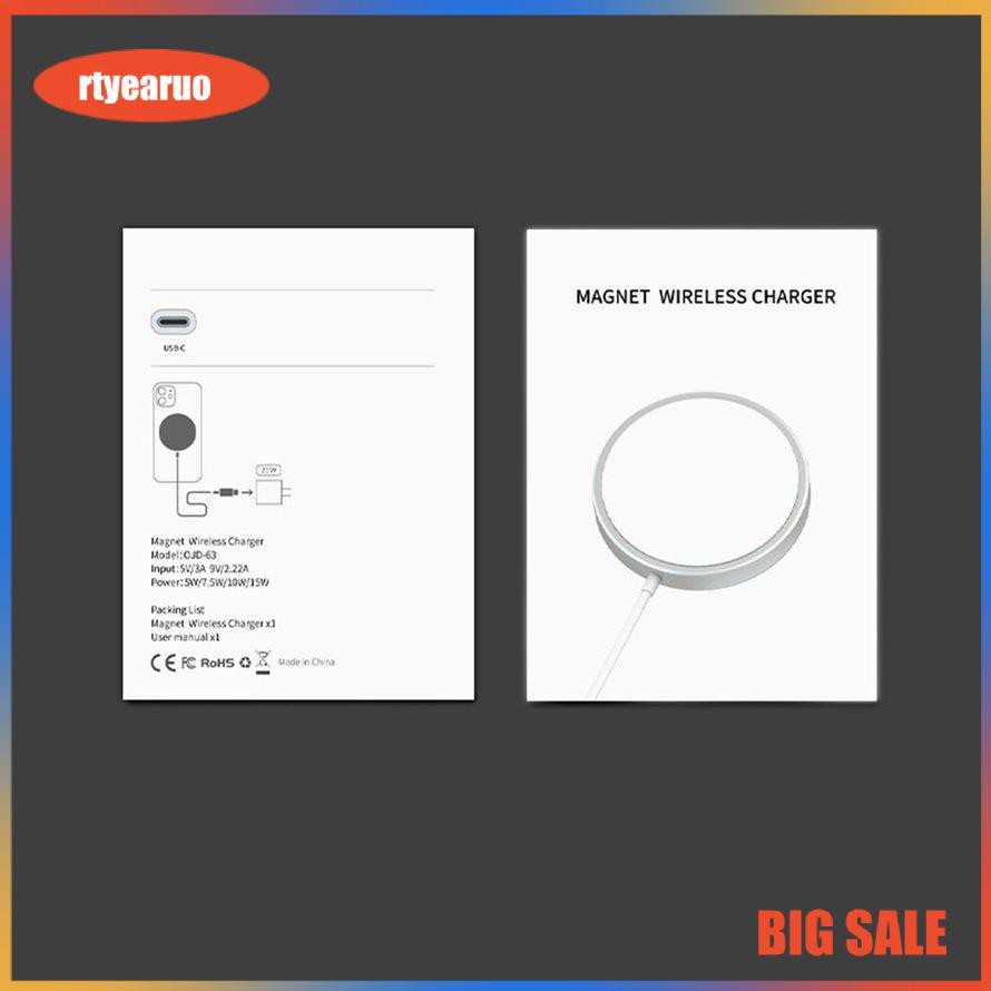 Magnetic Wireless Charger For Iphone12pro Portable Phone Wireless Charger