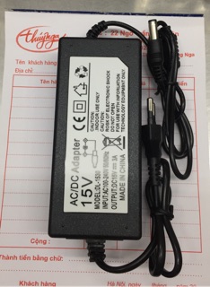 Nguồn adapter 15v-3a.