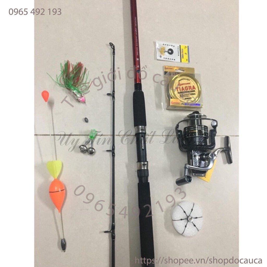 Combo cần câu shimano cruza 2m7 và máy câu BA 6000 quá khỏe. ( rẻ vô địch )