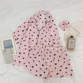 SET BỘ NGỦ IN HÌNH CHỮ SET11