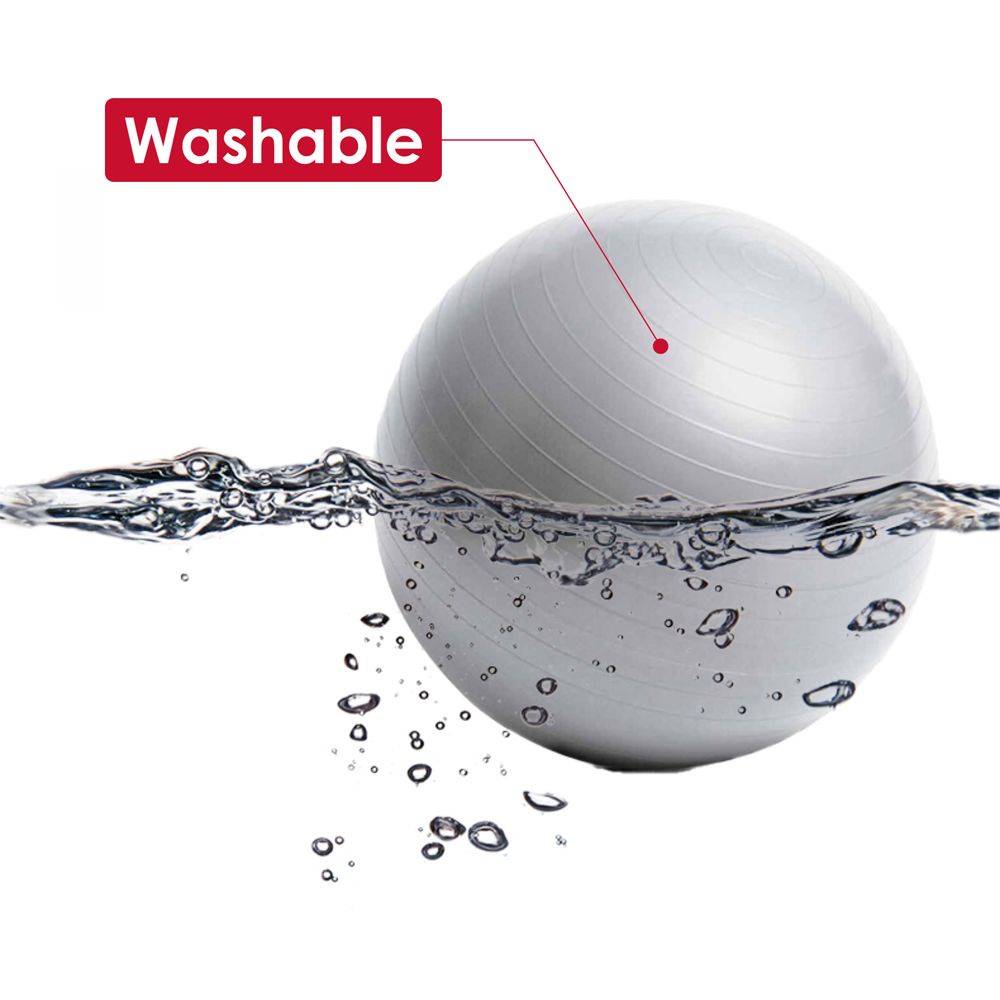 Bóng Tập Yoga Bằng PVC 25cm Chống Nổ Nhiều Màu Sắc Tiện Dụng