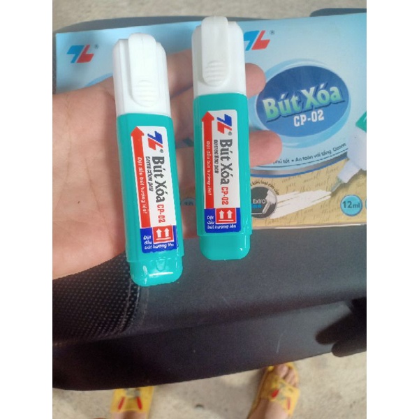 Com bo hộp 10 bút xoá Thiên long,Chính hãng