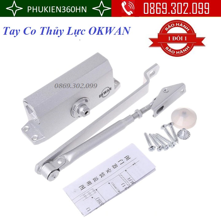 Tay Co Thủy Lực Door Closer OKWAN