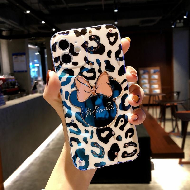 Ốp điện thoại silicon epoxy chống rơi dễ thương thích hợp cho iPhone 12 pro max 11 pr
