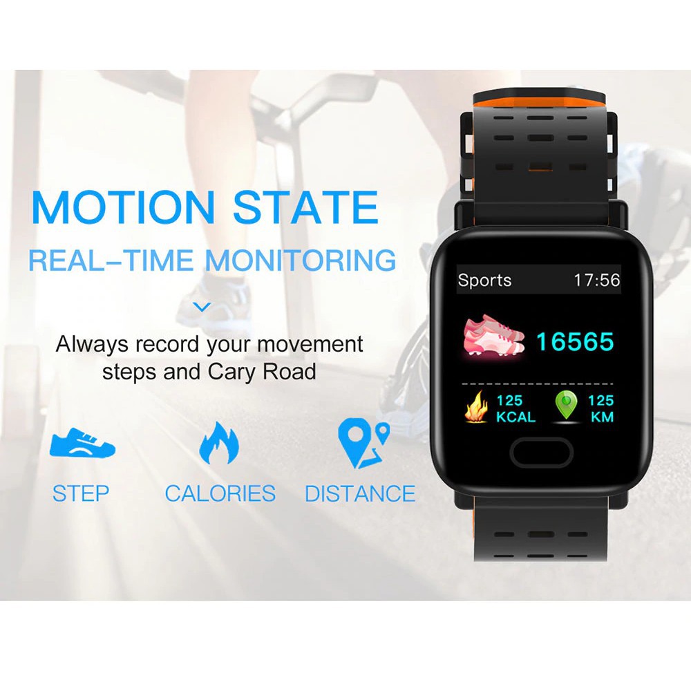 Vòng tay A6 đo huyết áp thông minh chất lượng cao