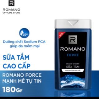 ROMANO SỮA TẮM 180G ĐỦ MÙI LỰA CHỌN.