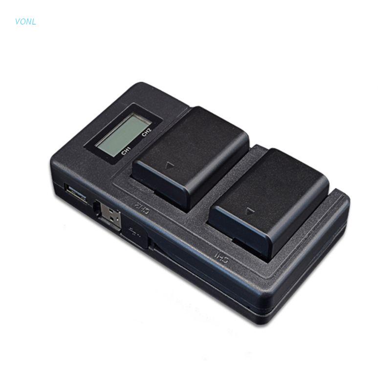 Bộ Sạc Pin Máy Ảnh Vonl Np-Fw50 Cho Sony A6000 A6500 A6300 A6400 A7 A7Ii A7Rii A7Sii A7S2 A7R A7R2 A55100 Rx10