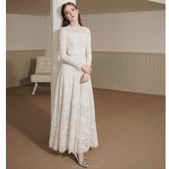 POXI FASHION ⤑ Váy cưới ren công chúa phong cách Châu Âu ⇿〈Giá gốc 3.299〉