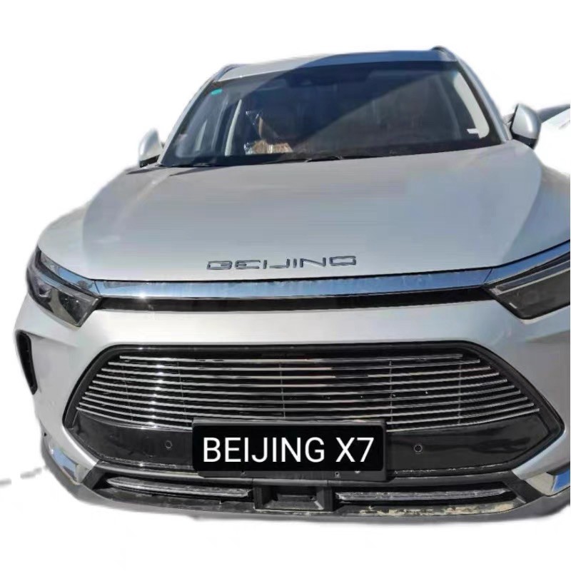 Mặt lưới ca lang lắp thêm cho xe Beijing X7 - chất liệu hợp kim cao cấp - Lắp đặt dễ dàng