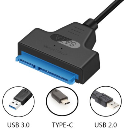 Dây Cáp Chuyển Đổi Kết Nối Ổ Cứng HDD Từ USB 3.0 Sang Sata 22 Pin 2.5 inch