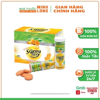 Combo 2 hộp Scurma Fizzy - viên sủi nghệ nano curcumin hướng đích