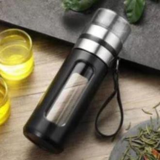 [3 Trong 1] Bình pha trà cafe nước mang đi có lõi lọc inox tiện lợi bằng thủy tinh giữ nhiệt đa năng thông minh kèm ly