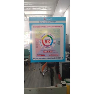 Bảng thông điệp 5K nhiều kích thước