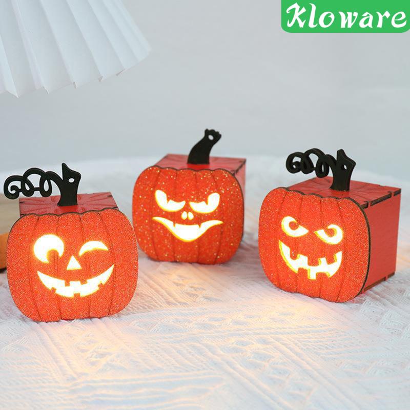 Đèn LED Hình Bí Ngô Trang Trí Lễ Hội Halloween