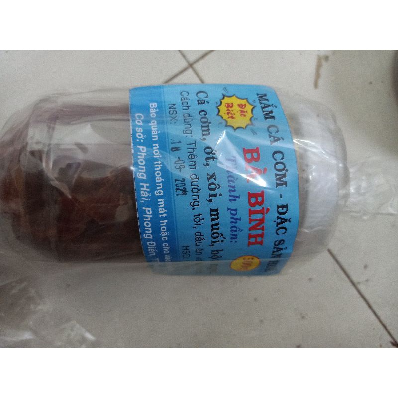 Mắm cá cơm biển đặc sản Huế 480gr