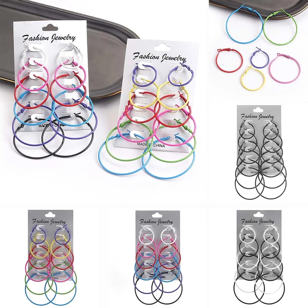 5 Đôi khuyên tai tròn phong cách cổ điển thời trang cho nữ