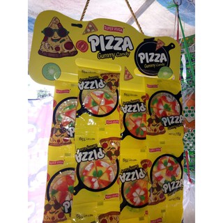 1 bọc kẹo dẻo hình bánh piza loại ngon 15G