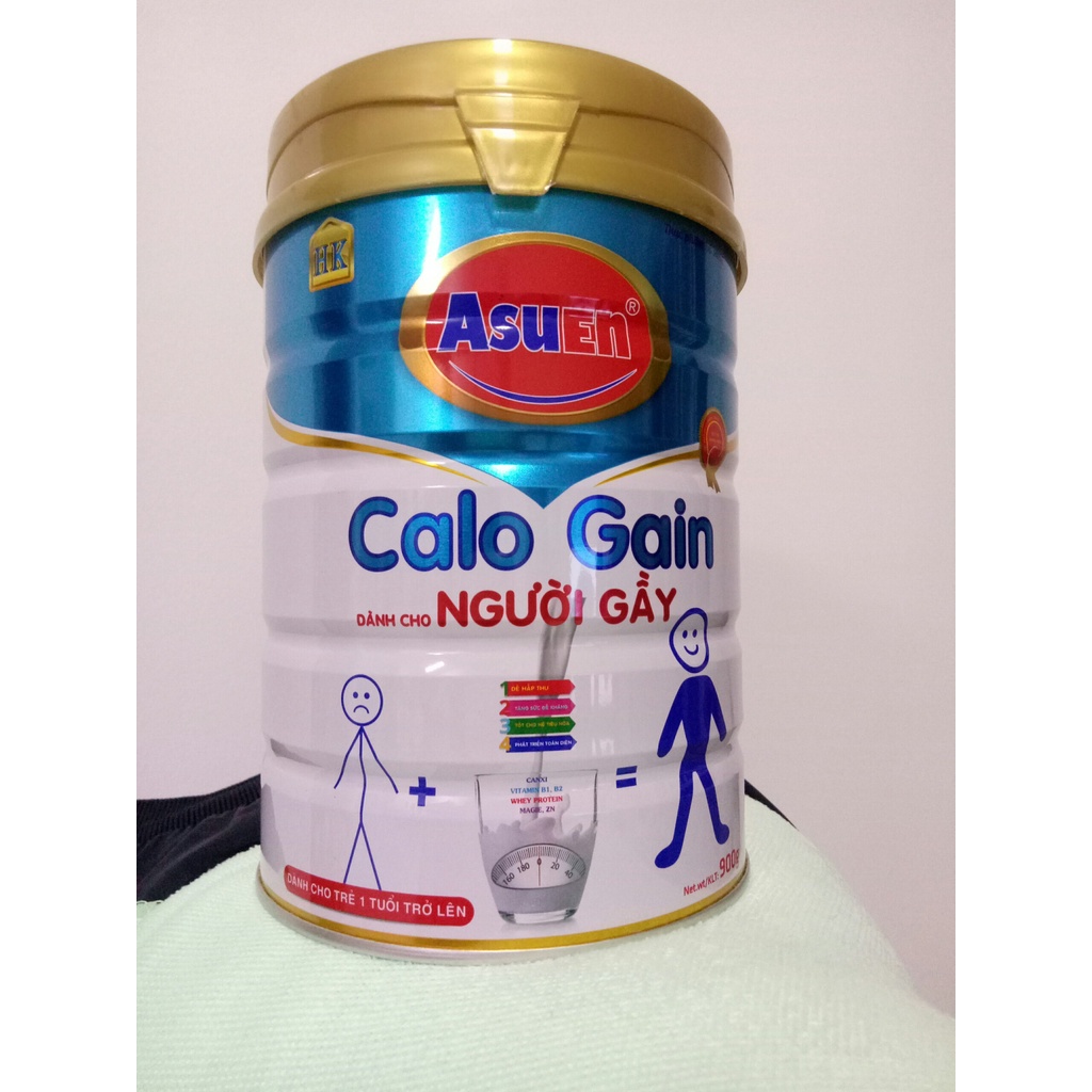 Sữa tăng cân cho người gầy Asuen calo gain 900g