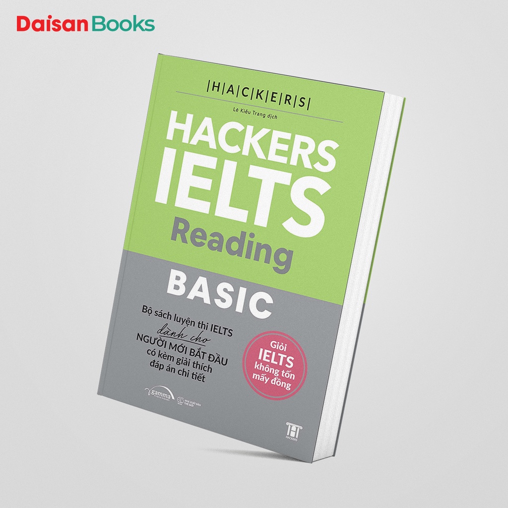 Sách -  - Hacker Ielts Basic: Reading + Listening + Writing + Speaking