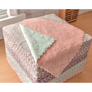 Khăn lau bếp chén bát vât dụng thấm hút tốt 30x30cm