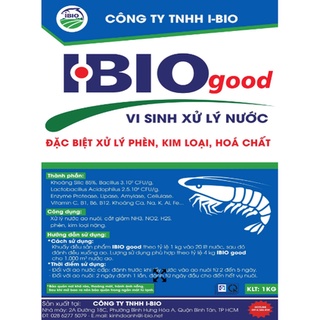 Bột xử lý nước ô nhiễm khử khuẩn nấm ao nuôi cho ốc tôm cá chắm 1kg.