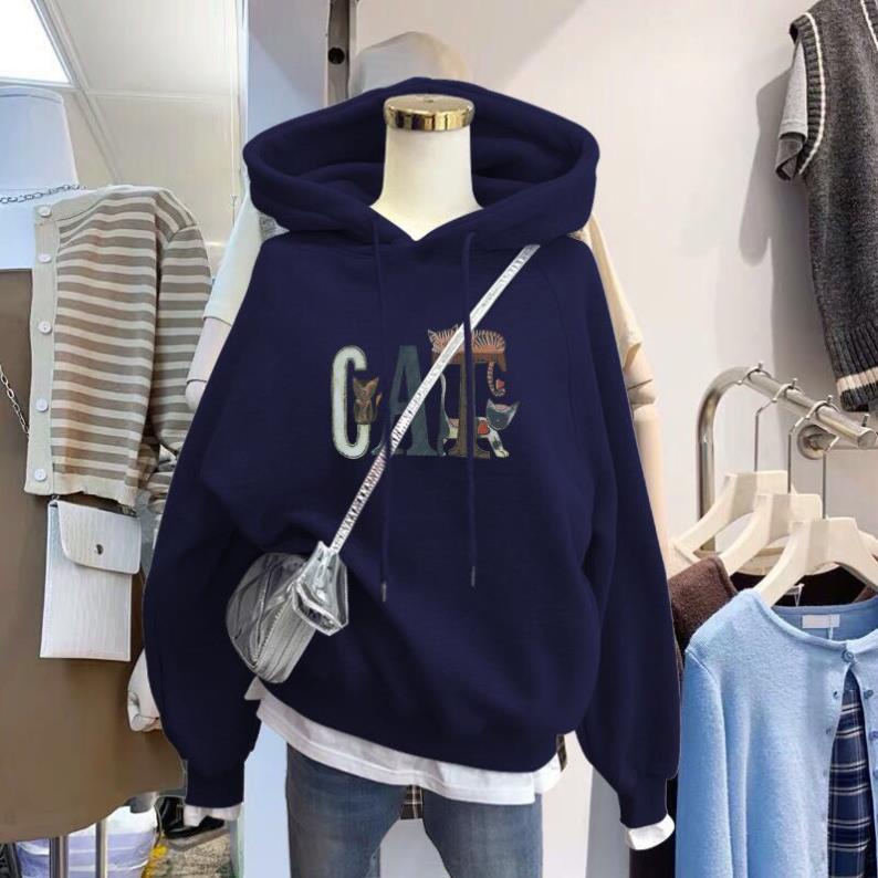 Áo khoác hoodie ( CAT) chống nắng, Chống rét Cho nam cho nữ Chất Nỉ Unisex