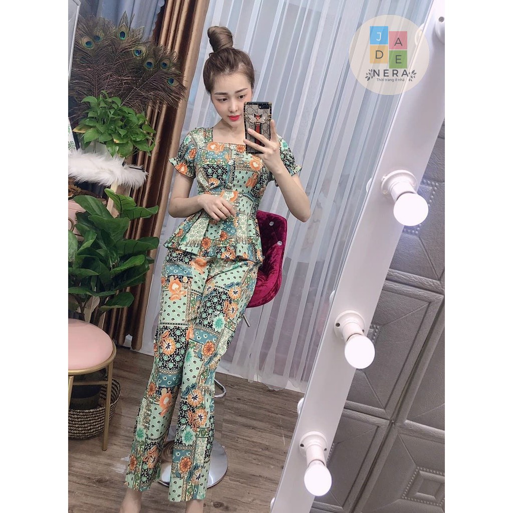 Bộ lụa 100D thổ cẩm ống nhỏ - size (40-55kg)