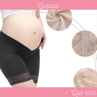 Quần bầu mặc váy chân ren chất cao cấp siêu mát