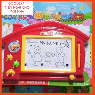 [GOOD247 GIẢM 5K ĐƠN 150K] Bảng viết tự xoá cho bé, bảng viết từ hình ngôi nhà