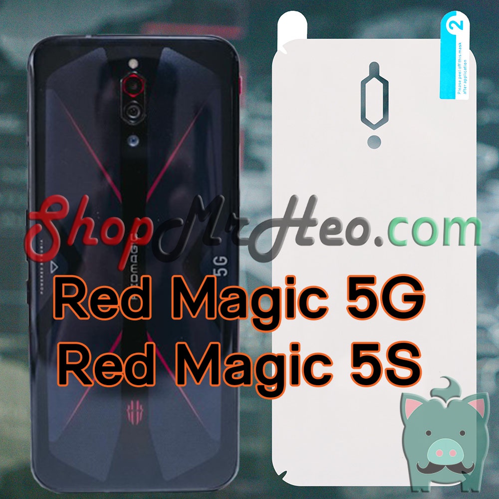 Dán Dẻo PPF Full Mặt Sau Lưng ZTE Nubia Red Magic 6 Pro - 6 - 6S - 6R - Magic 5G - 5S - 5