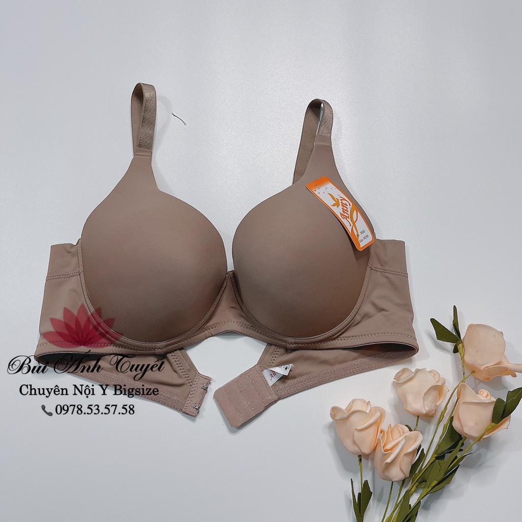 Áo lót Bigsize nữ 8560 Ánh Múp Bigsize, Bra cup C có gọng, Bản to, Mềm mại, Nâng Ngực, Che khuyết điểm