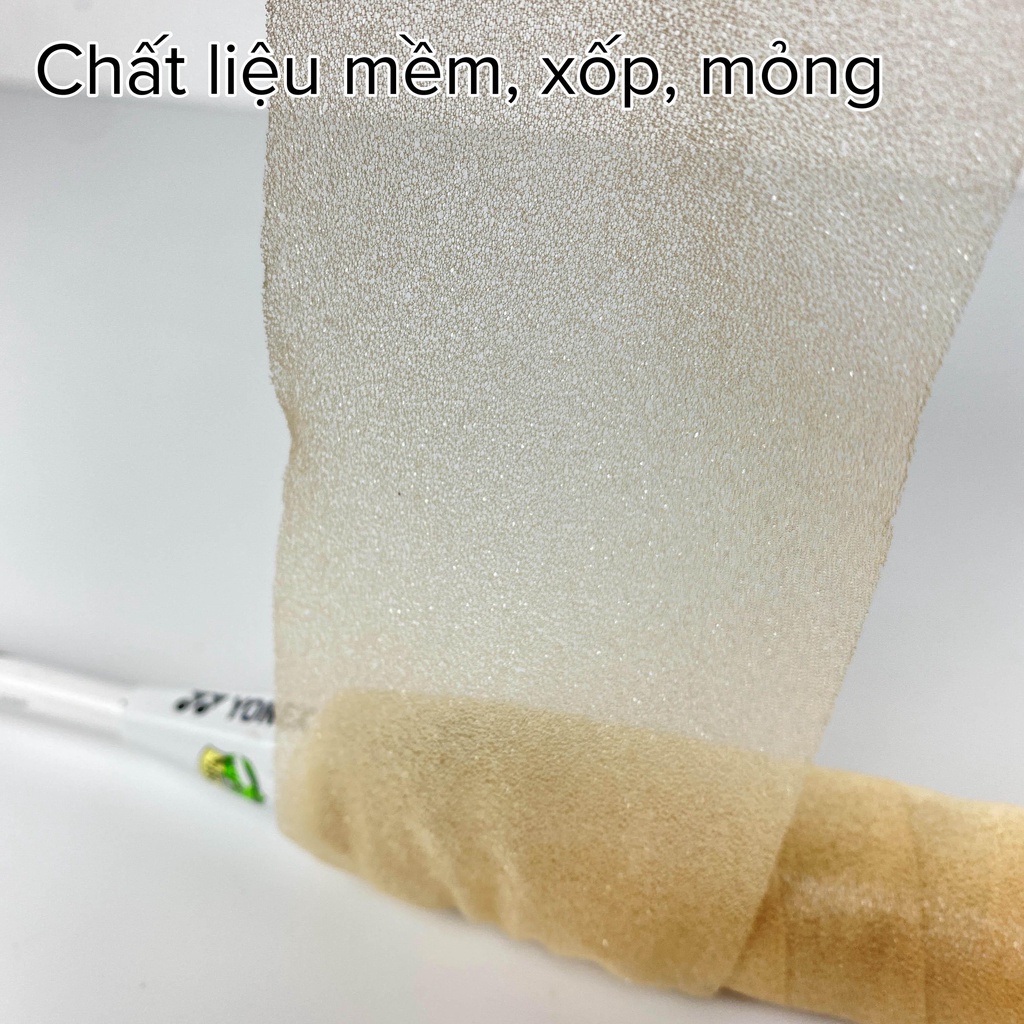 Quấn cốt vợt cầu lông , mềm mại , dài 27m , lót cán vợt êm ái