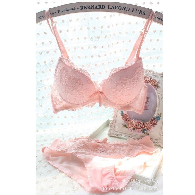 Bộ đồ lót ren họa tiết in hoa quyến rũ cho nữ