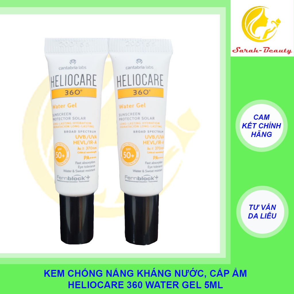 KEM CHỐNG NẮNG  HELIOCARE 360 WATER GEL 3ML