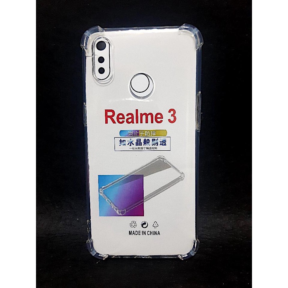 [ RẺ VÔ ĐỊCH] Ốp chống sốc Oppo Realme 3 trong suốt dày dặn, cao cấp, bo 4 góc