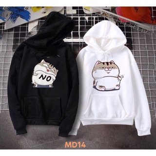 Áo hoodie mèo ami bụng bự siêu hot