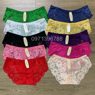 Quần lót Nữ Combo Quần Lót Ren Nữ Sexy Không Lộ Viền