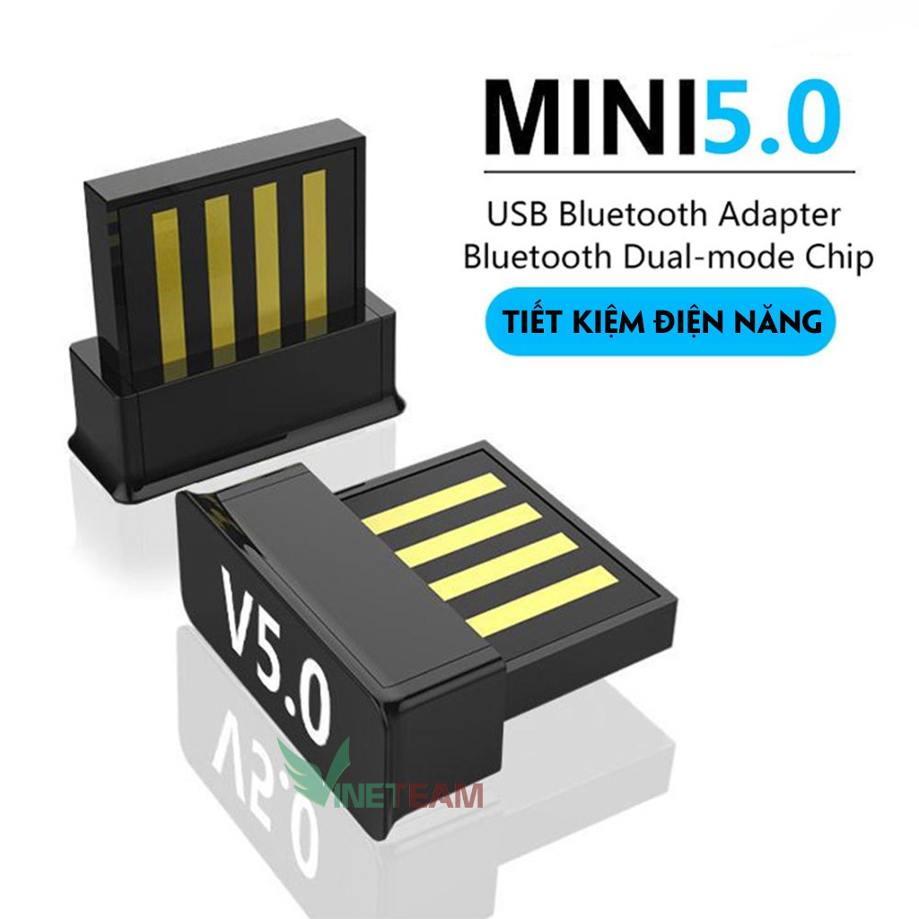 Usb Bluetooth 5.0 Chuyển Đổi Âm Thanh Cho Pc / Laptop -dc4193