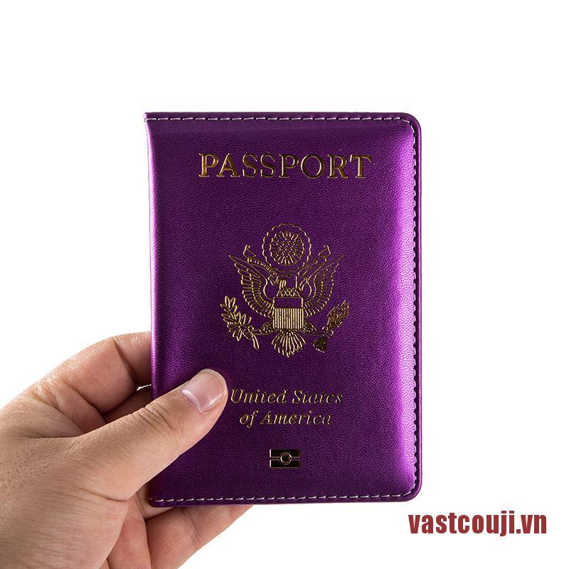 VastcouJI Passport Travel PU Leather Cover for Passport Organizer Passport Protecto