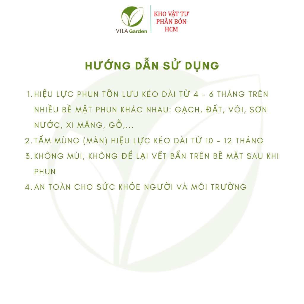 Thuốc trừ kiến, muỗi, gián, côn trùng Fendona 10SC (5ml)