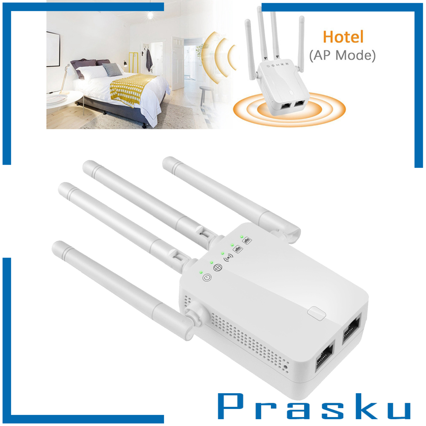 Bộ Phát Wifi Không Dây Prasku Ac1200 2.4 / 5g
