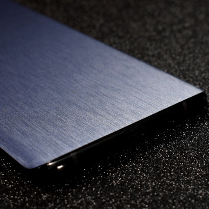 Dán Lưng Skin Giả Vân Xước Kim loại, Dành Cho Galaxy S7,S7edge,S8,S8plus,S9,S9plus,Note5,Note7,Note8,Note9