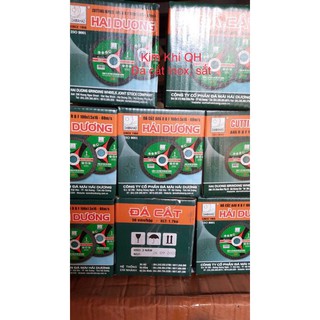 Đá cắt Xanh Hải Dương hộp 50 viên loại 100mm hàng đẹp giá tốt
