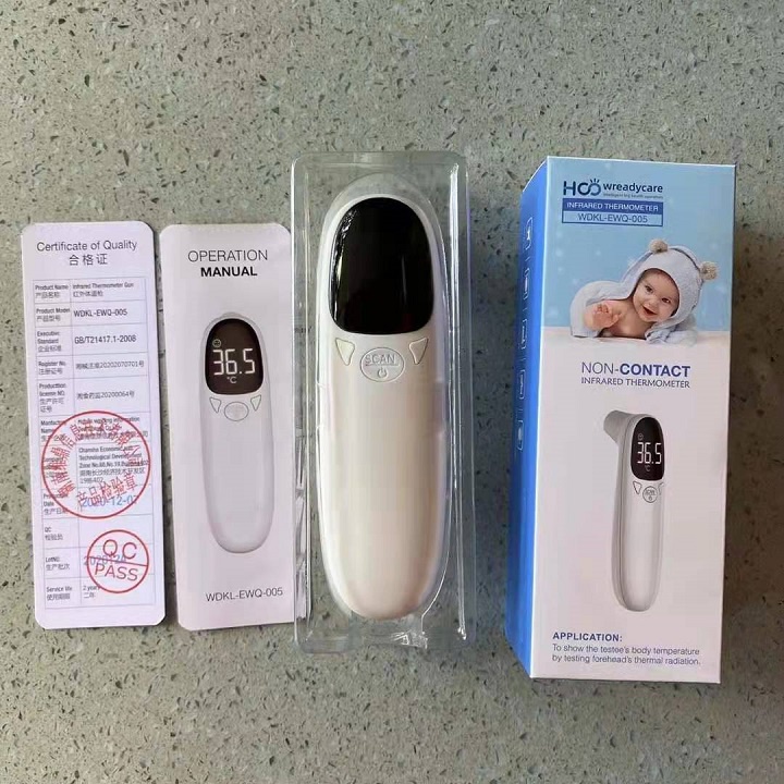 Nhiệt Kế Hồng Ngoại Thông Minh Hiển Thị Kỹ Thuật Số Chính Xác Nhanh Chóng