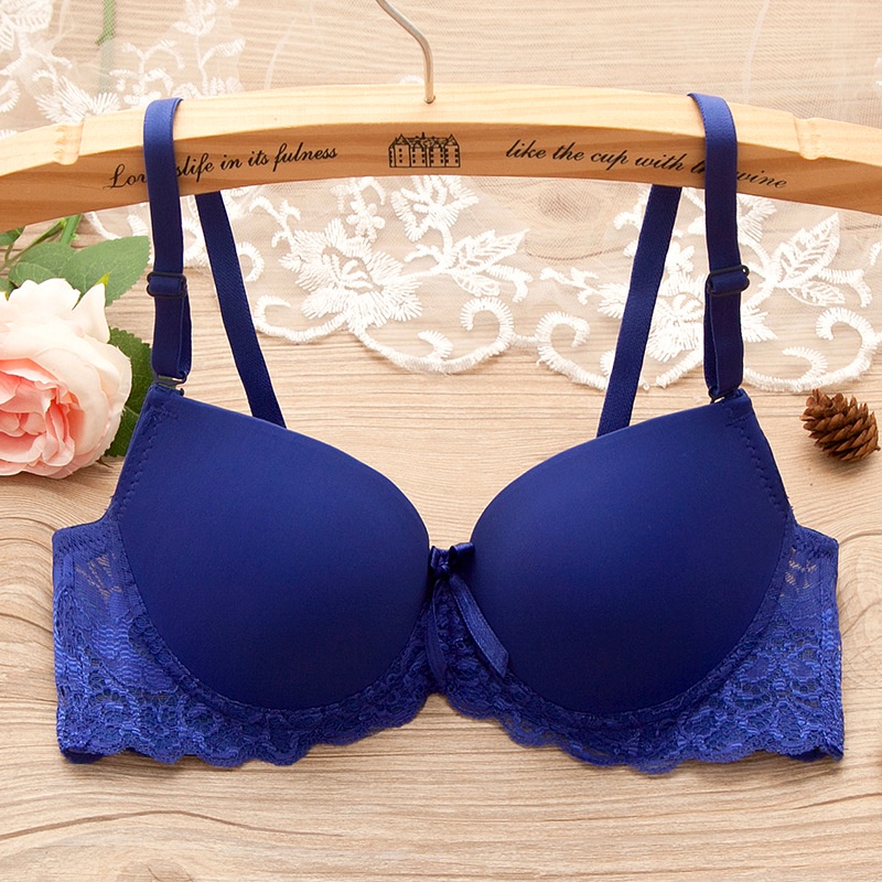 Áo Ngực Mỏng Màu Sắc Trơn Phong Cách Nhật Bản Quyến Rũ Cho Nữ