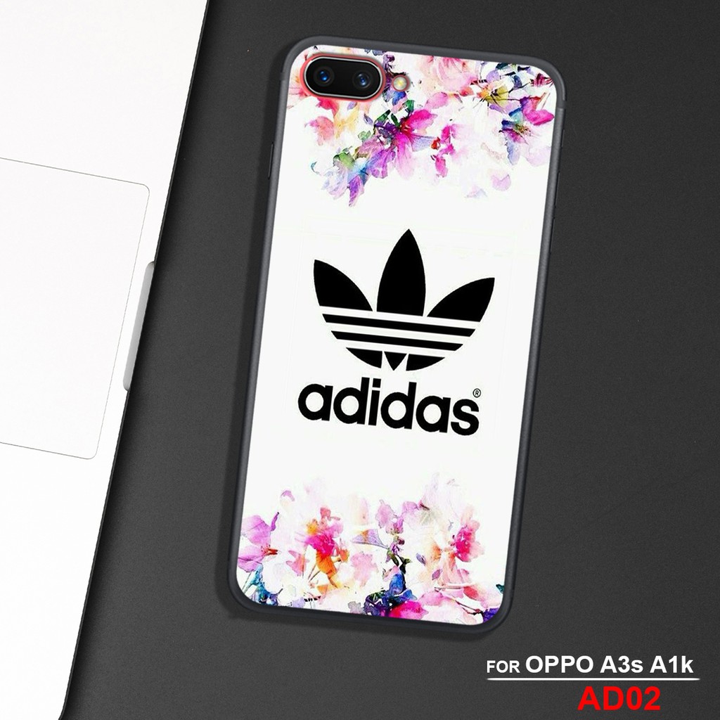 ỐP LƯNG OPPO A3S-OPPO A1K-REDMI C1 -REDMI C2 IN LOGO ADDIDAS PHÁ CÁCH CỰC CHẤT GIÁ RẺ