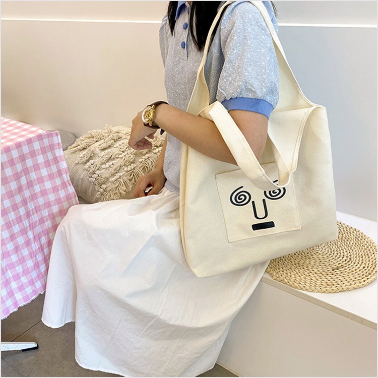 Túi Vải Đeo Vai Cao Cấp Nhật Bản Có Ngăn Ngoài XinhStore | BigBuy360 - bigbuy360.vn