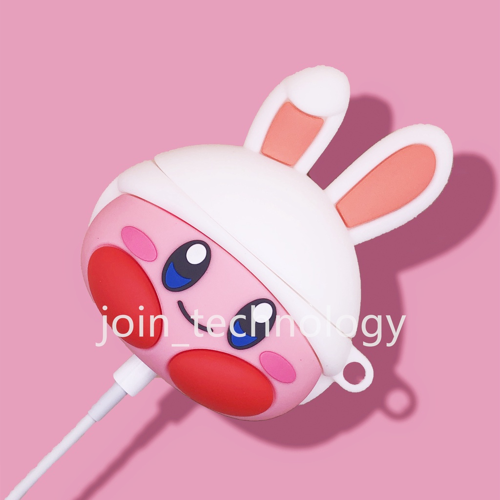 Vỏ bảo vệ hộp sạc tai nghe Airpods 1 2 3 2021 Bluetooth không dây chất liệu silicon mềm họa tiết hoạt hình dễ thương